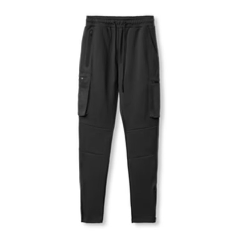 ASRV Core Division Cargo Zip Joggers Black/Black (Large)